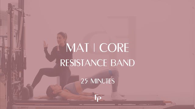 DAY 2 - 25 Min Mat | Core Challenge with a Resistance Band