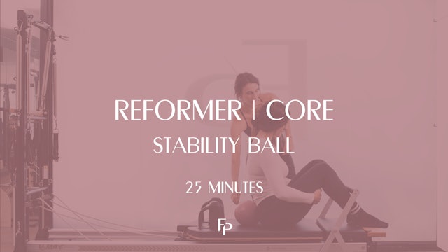 25 min Stability Ball Workout 