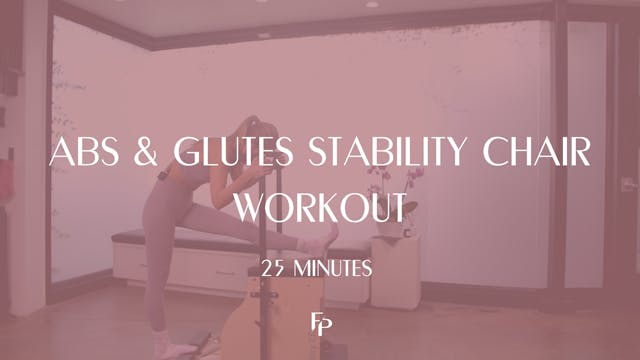 Abs and Glutes Stability Chair  Worko...