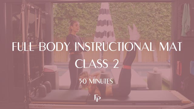 Full Body Instructional Mat Class 2 |...