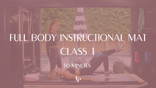 50 Min Mat | Instructional Full Body (Session 11) 