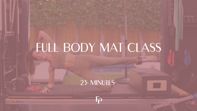 Full Body Mat Class | 25 Min 