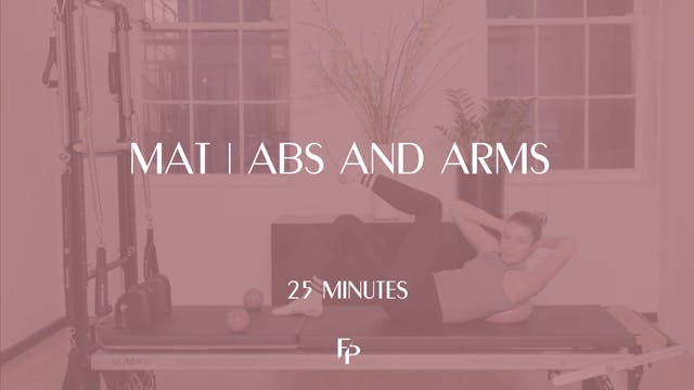 25 Min Mat | Abs and Arms