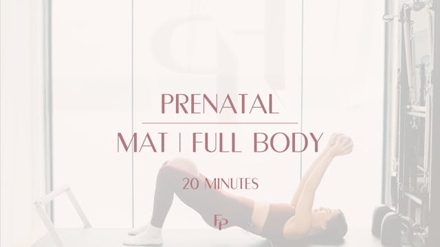 20 Min Prenatal | Full Body 