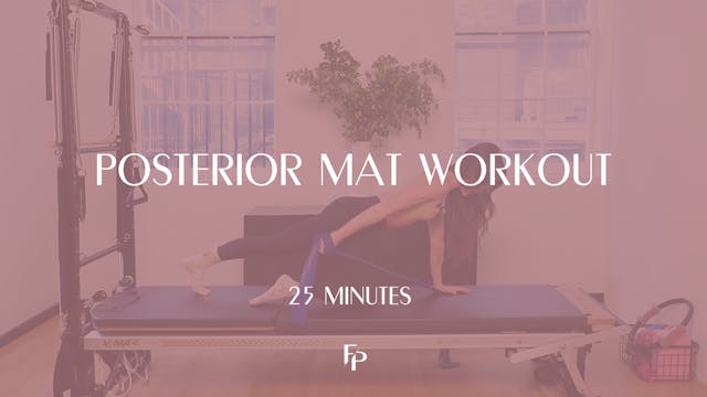 Posterior Mat Workout | 25 Min 