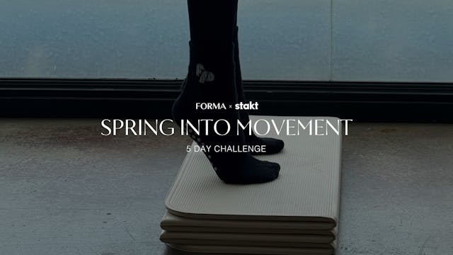 Spring into Movement: Forma Pilates x Stakt Series