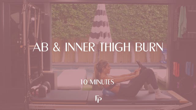 10 Min Mat | Ab & Inner Thigh Burn 