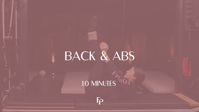 DAY 4 -10 Min Mat | Back and Abs 