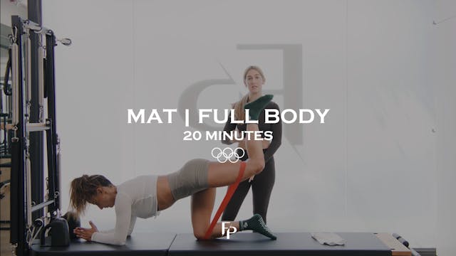 20 Min Mat | Full Body | 08.07