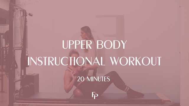 20 Min Mat | Upper Body Instructional Workout