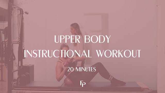 20 Min Mat | Upper Body Instructional...