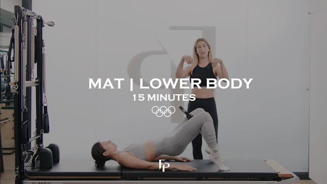 15 Min Mat | Lower Body | 08.01