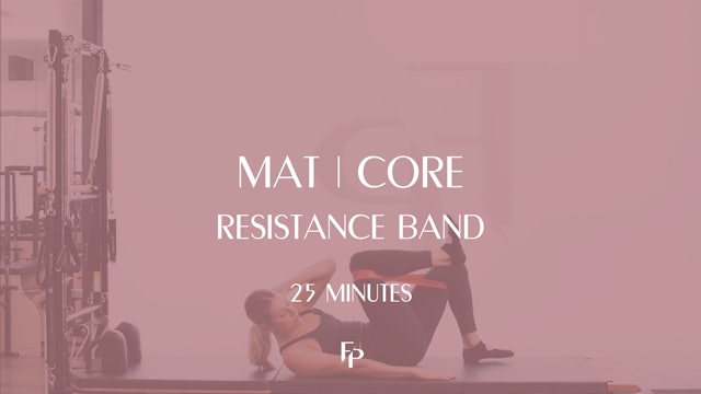 DAY 6 - 25 Min Mat | Core Challenge with Resistance Band