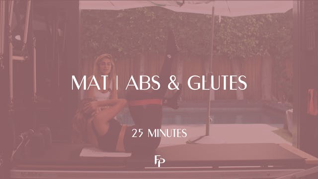 25 Min Mat | Abs and Glutes