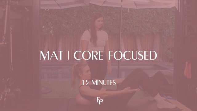 15 min Mat | Core Focused