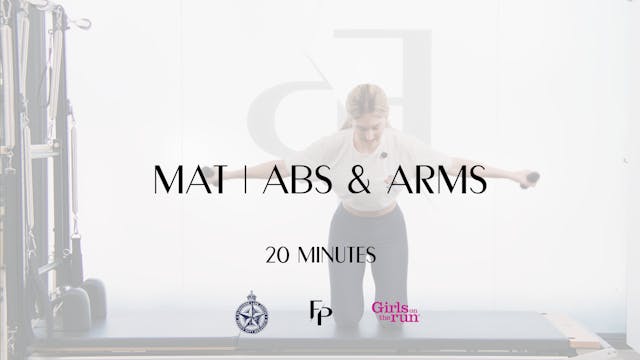 WEEK FOUR // DAY 2 - 20 Min Mat | Abs and Arms