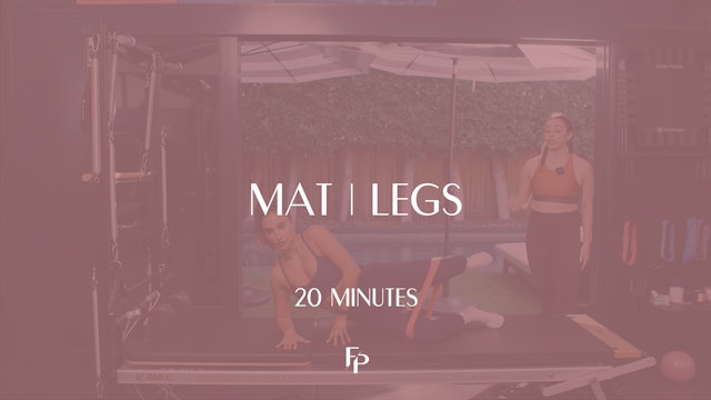 20 Min Mat | Legs