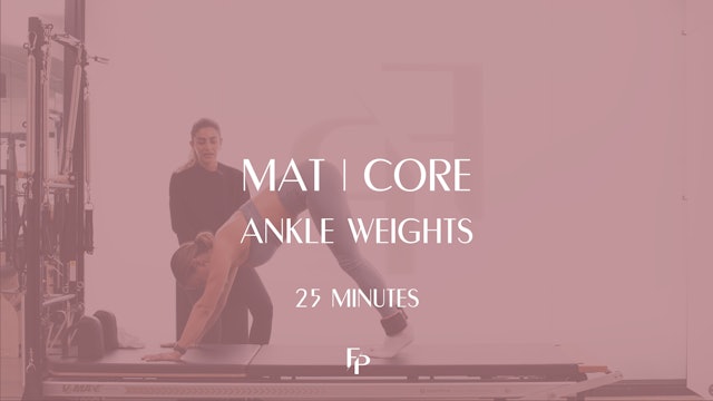 DAY 7 - 25 Min Mat | Core Challenge with Ankle Weights