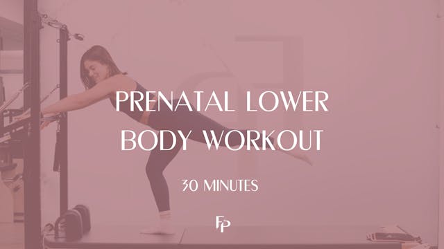 30 Min | Prenatal Lower Body Workout