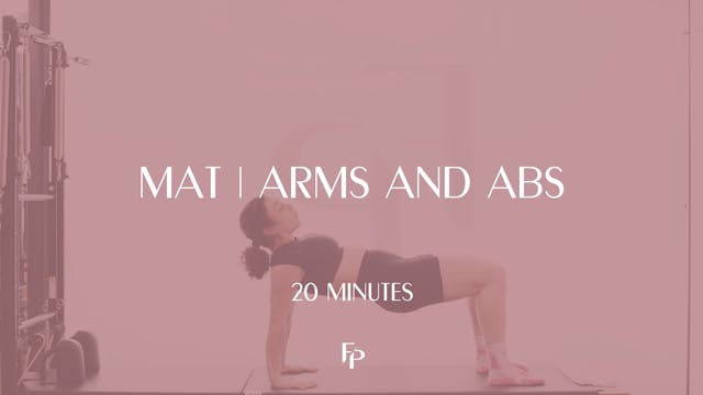 20 Min Mat | Arms and Abs