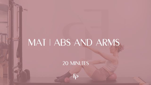 20 Min Mat | Abs & Arms