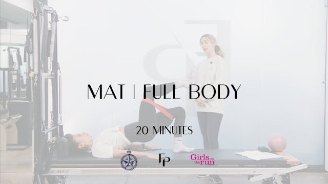 WEEK TWO // DAY 3 - 20 Min Mat | Full Body 