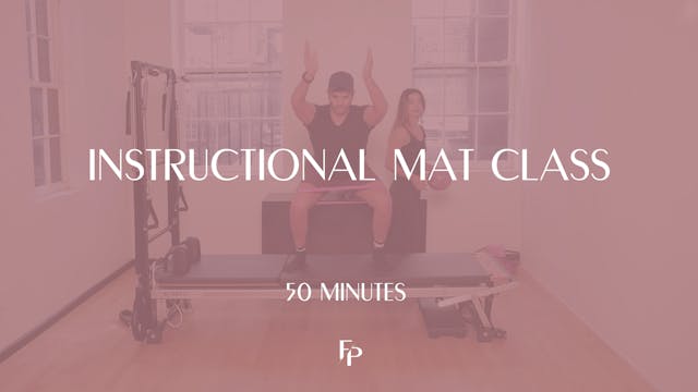Instructional Mat Class | 50 Min 