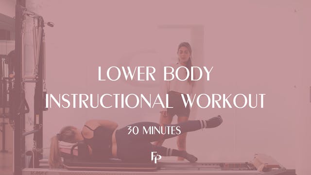 30 Min Reformer | Lower Body Instruct...