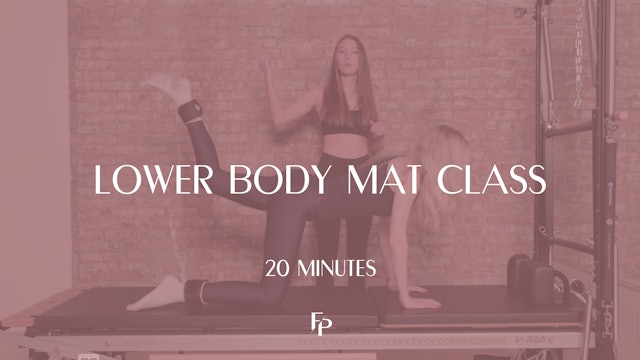 20 Min Mat | Lower Body