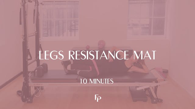 10 Min Mat | Lower Body Resistance Band Workout