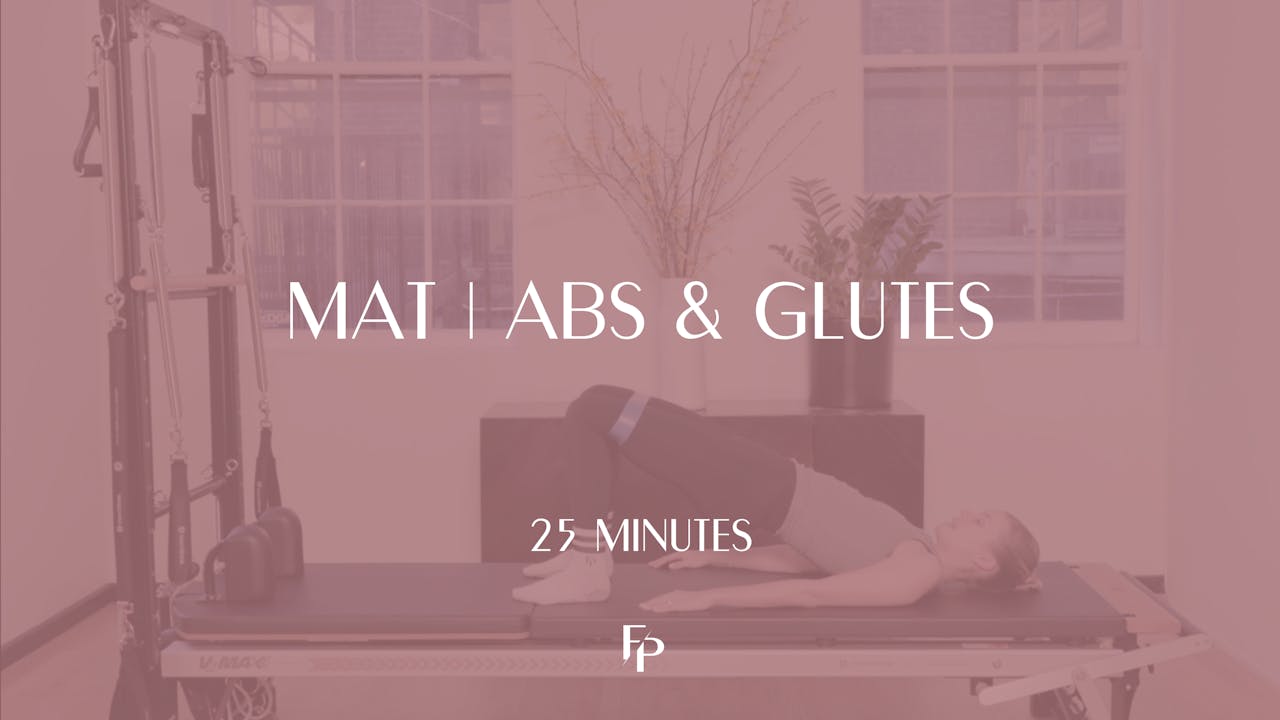 25 Min Mat Abs And Glutes Forma Pilates