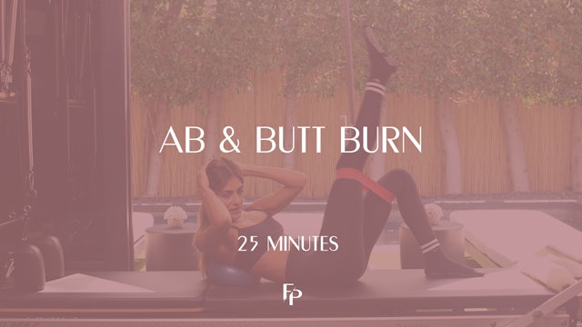 25 Min Mat | Ab & Butt Burn