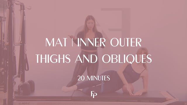  20 Min Mat | Inner Outer Thighs and ...