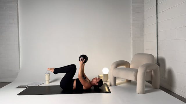 Glutes And Core With Ball