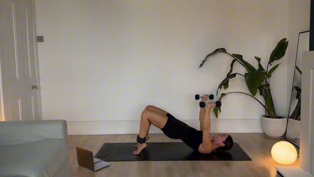 Spicy Full Body With Dumbbells And An...