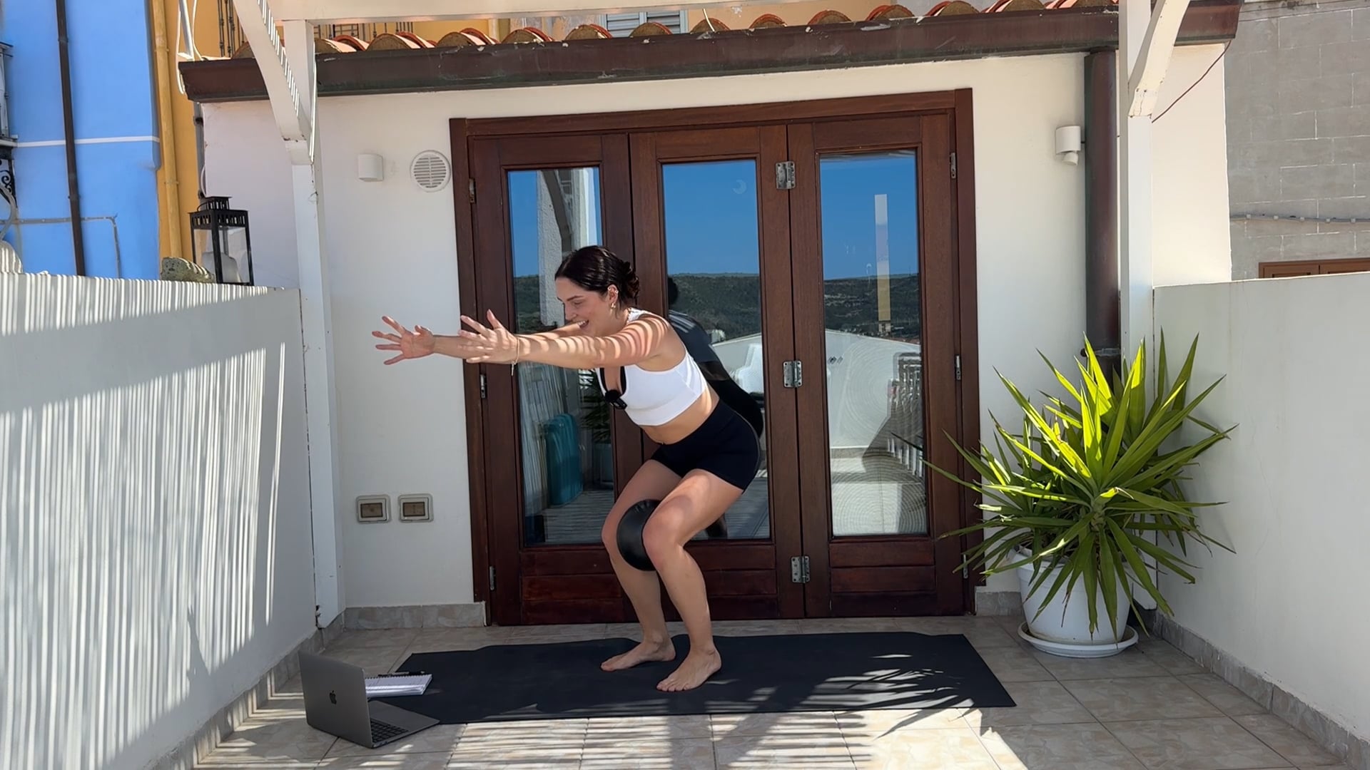 Lower Body Burn With Ball