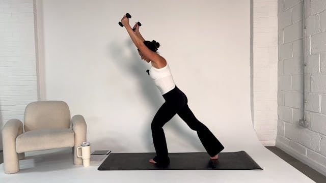 Full Body Balancing With Dumbbells