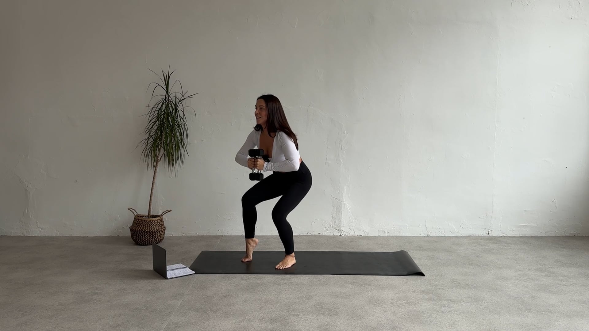 Full Body Burn With Dumbbells