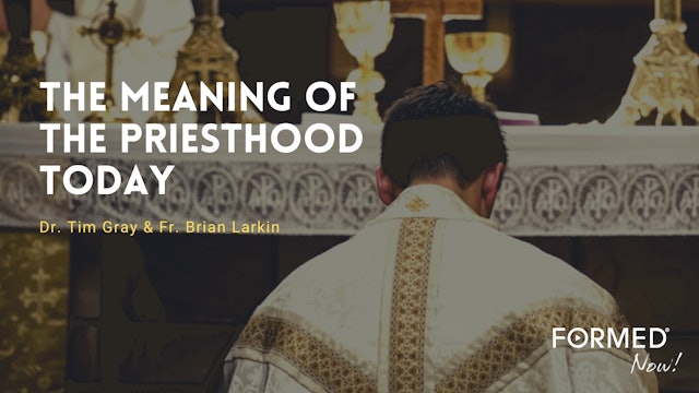 FORMED Now! The Meaning of the Priesthood Today