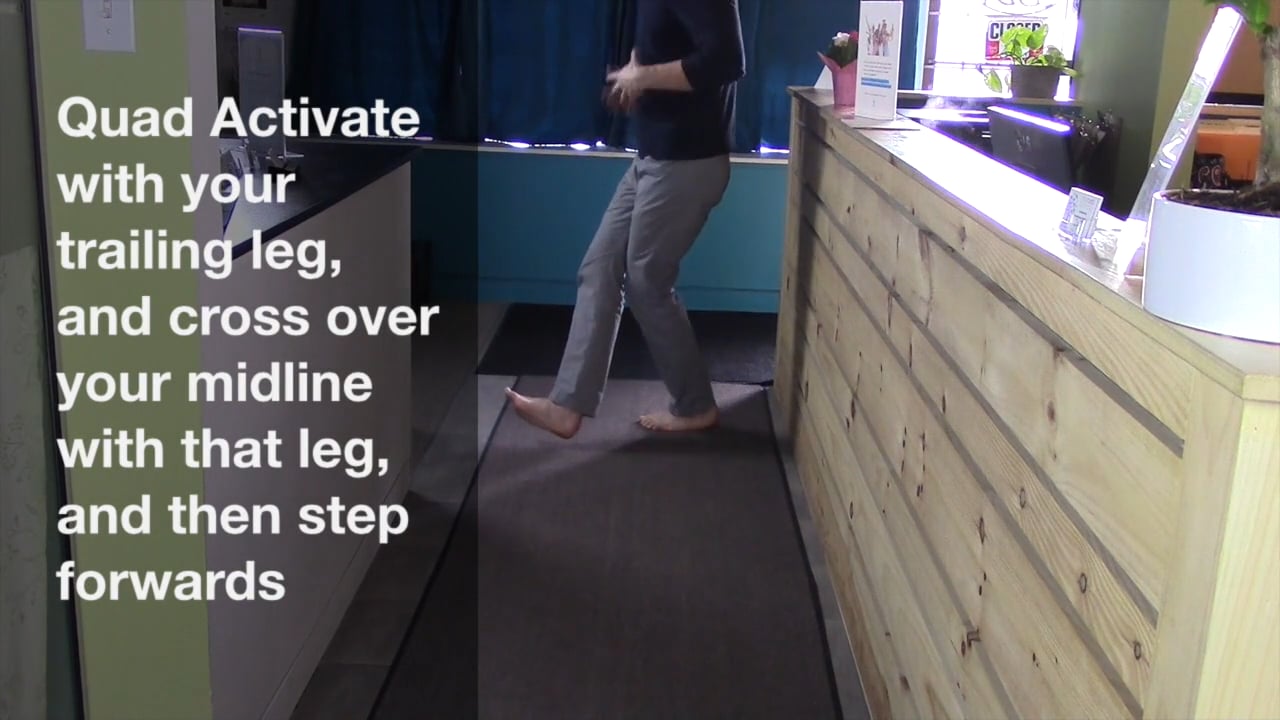 Conscious Walking Protocols - Lat Fwd Bwds Steps