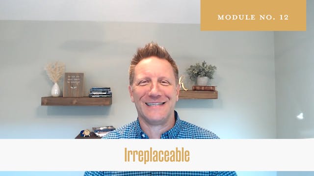 Module 12 - Irreplaceable
