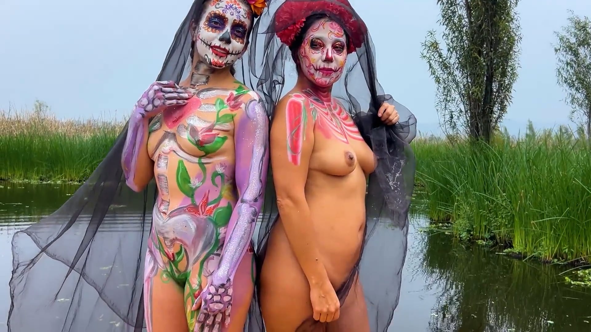Celebramos el día de muertos al natural