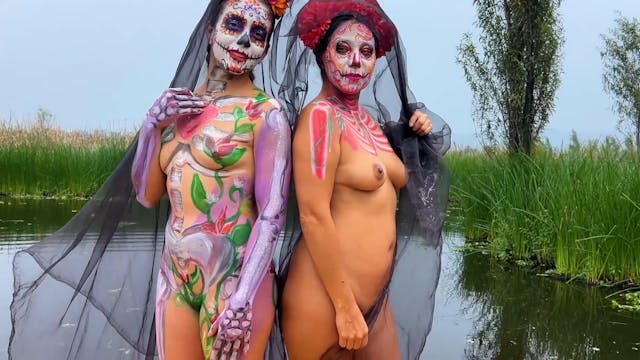 Celebramos el día de muertos al natural