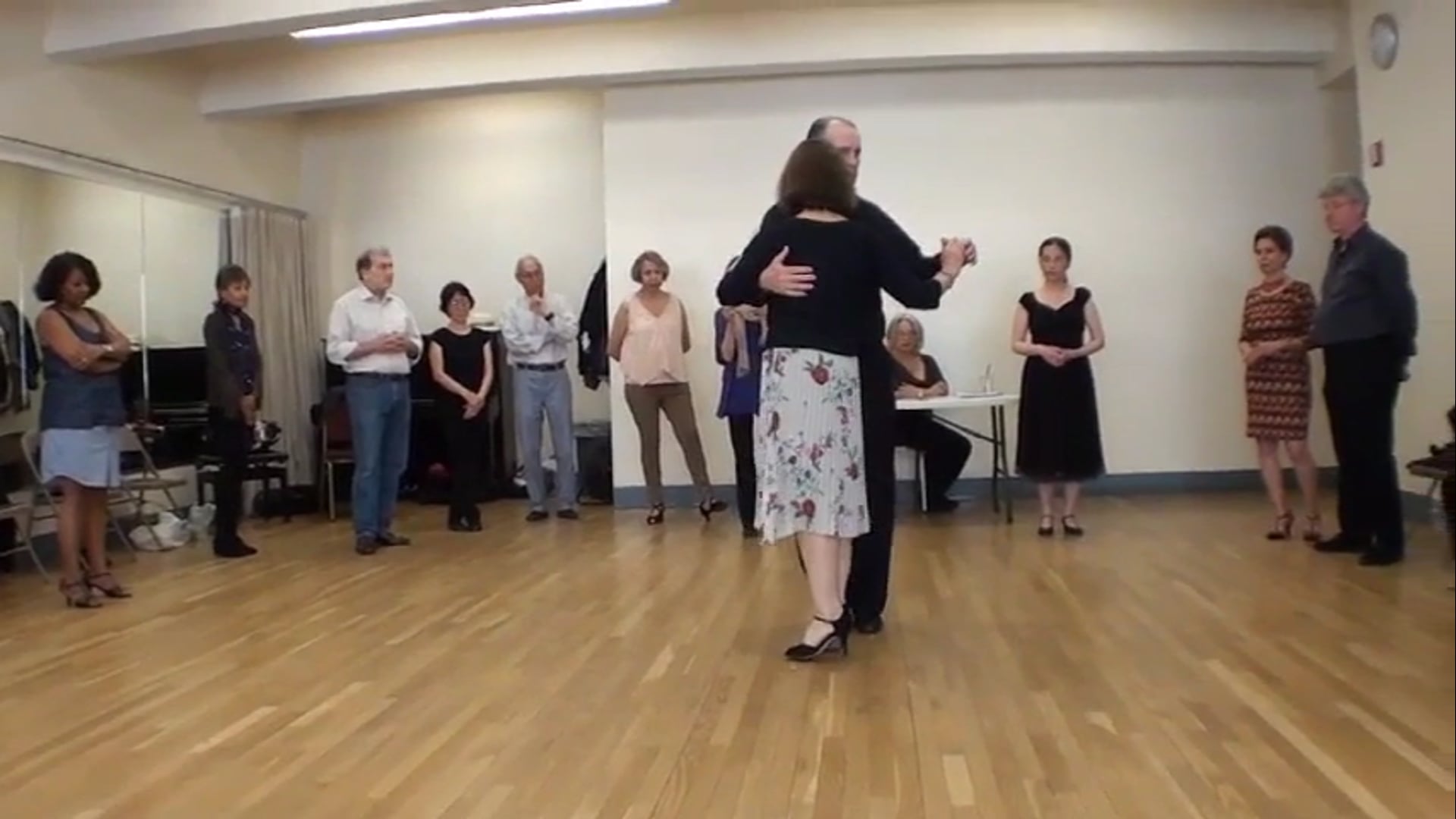 Review lead and follow for ocho atras