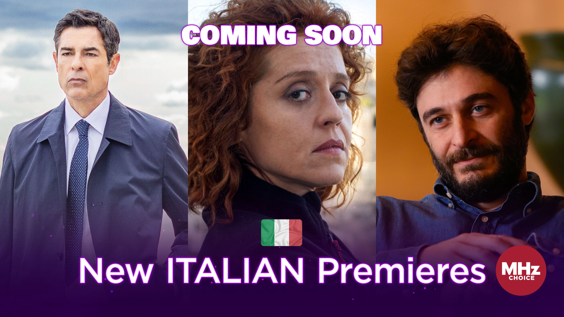 PR | New ITALIAN premieres coming to MHz Choice in 2026