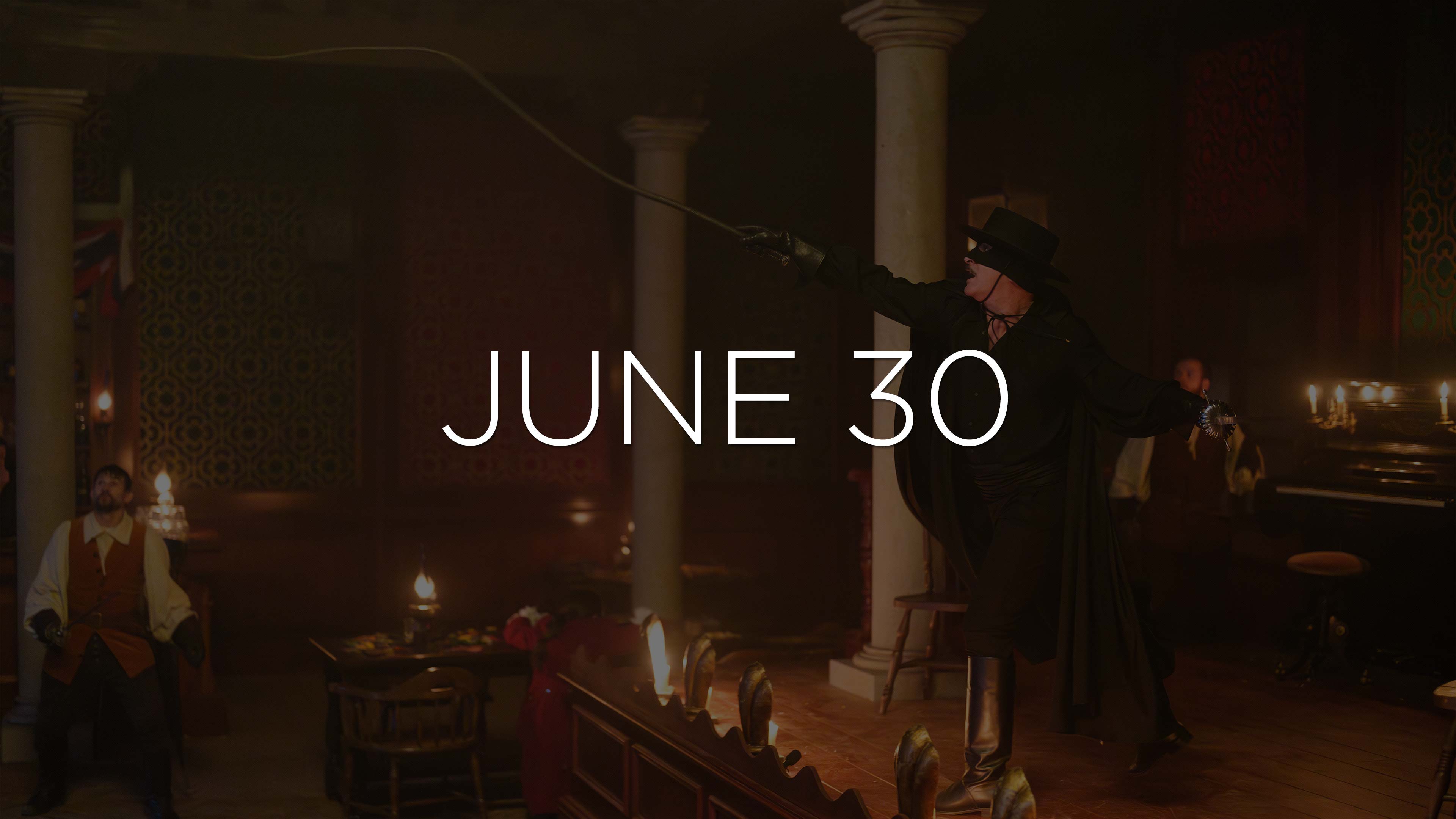 Zorro: Behind the Mask Ep101 Available June 30