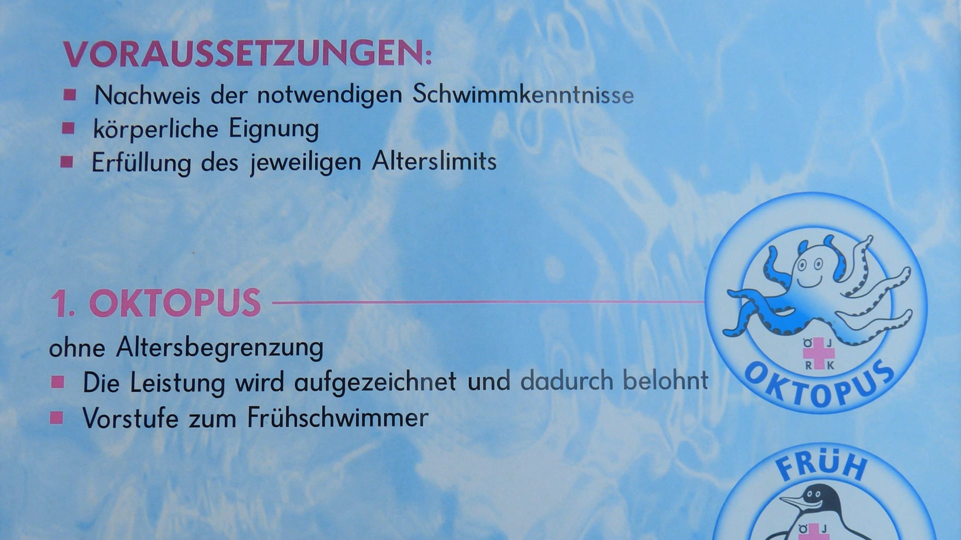 Schwimmen Teil 3