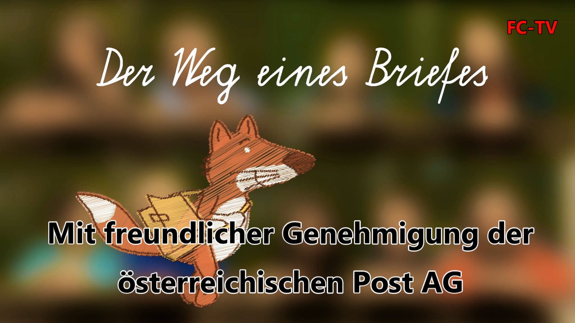 Ein Brief ist unterwegs