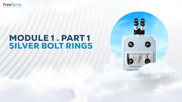 Part 1 - Silver bolt ring