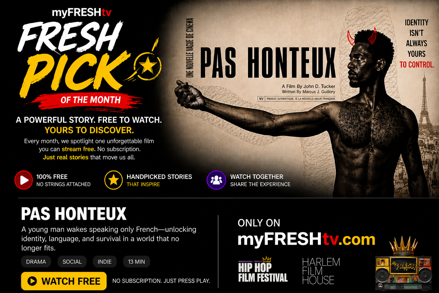 Fresh Pick : PAS HONTEUX